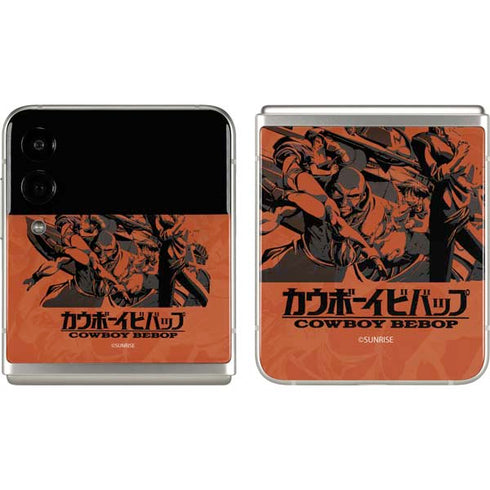 Cowboy Bebop Bebop Crew Galaxy Z Flip3 5G Skin